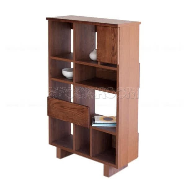 Dennis Solid Oak Wood Sided Shelf