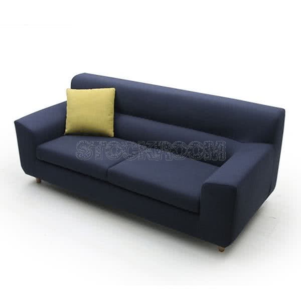 Stockroom Memphis Contemporary Fabric Sofa - 2 & 3 Seater