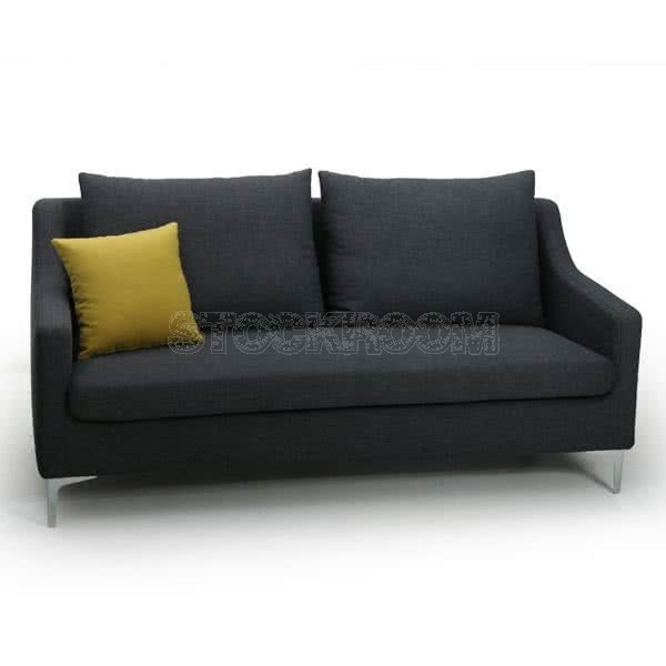 Stockroom Emilio Contemporary Fabric Sofa - More Colors &amp