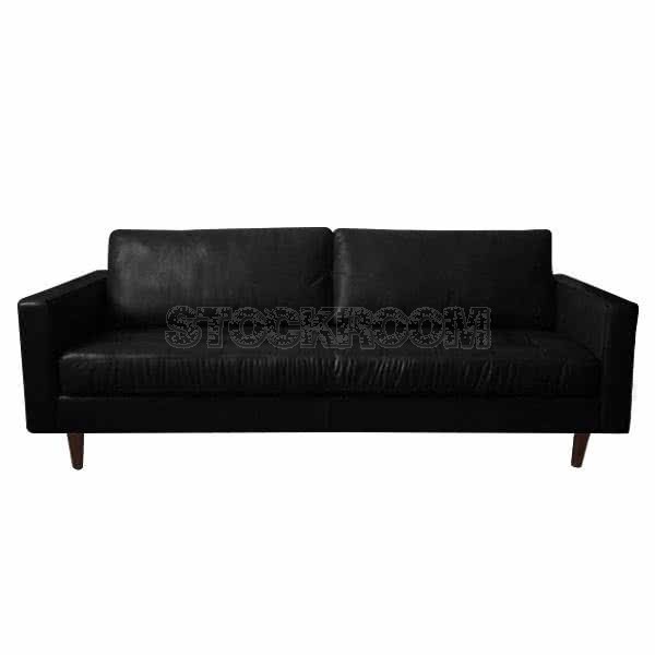 Stockroom Smithson Contemporary Leather Sofa
