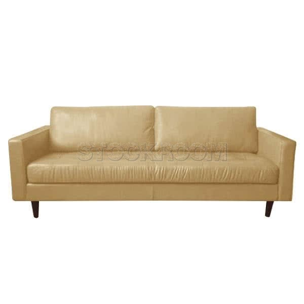 Stockroom Smithson Contemporary Leather Sofa