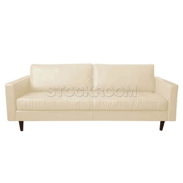 Stockroom Smithson Contemporary Leather Sofa