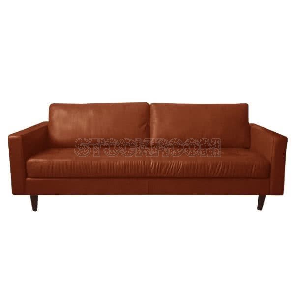 Stockroom Smithson Contemporary Leather Sofa