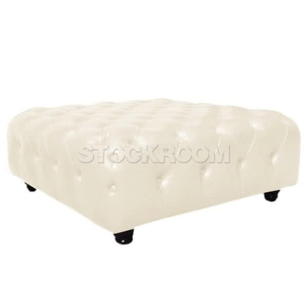 STOCKROOM Chesterfield Sofa Ottoman / Stool