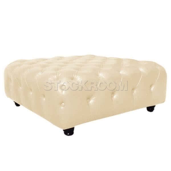 STOCKROOM Chesterfield Sofa Ottoman / Stool