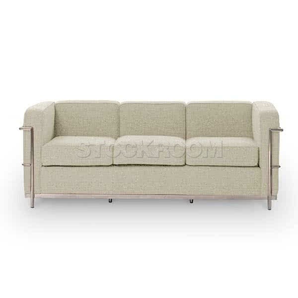 LC2 Petit Confort Style Sofa - 3 Seater