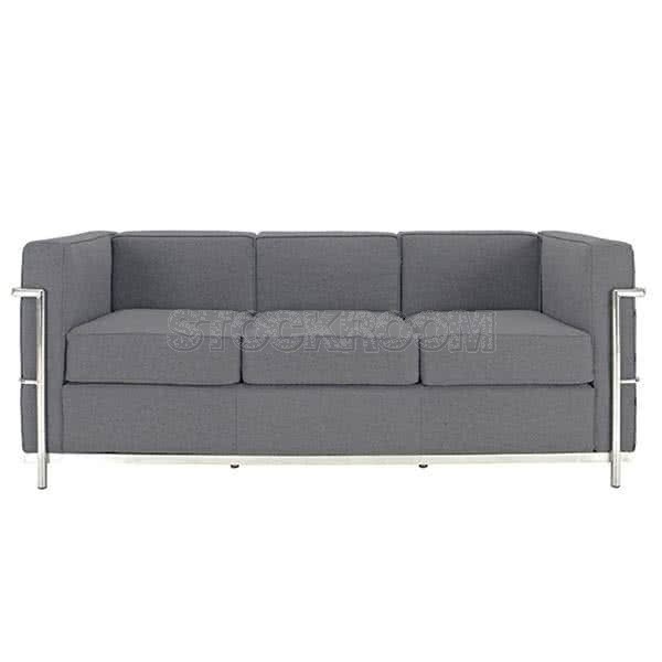 LC2 Petit Confort Style Sofa - 3 Seater