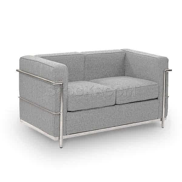 LC2 Petit Confort Style Sofa - 2 Seater