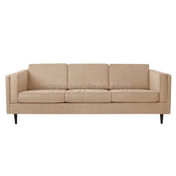 Mercia Contemporary Fabric 3 Seater Sofa