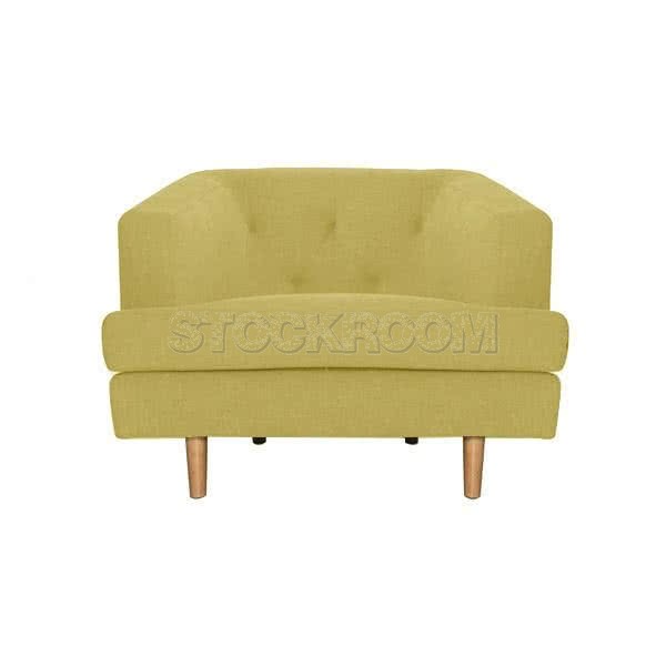 Stockroom Albert Fabric Lounge Chair and Single Seater Sofa