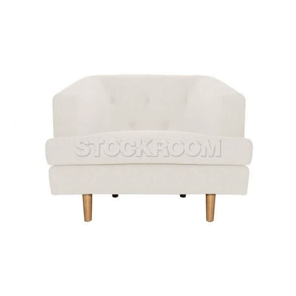 Stockroom Albert Fabric Lounge Chair and Single Seater Sofa