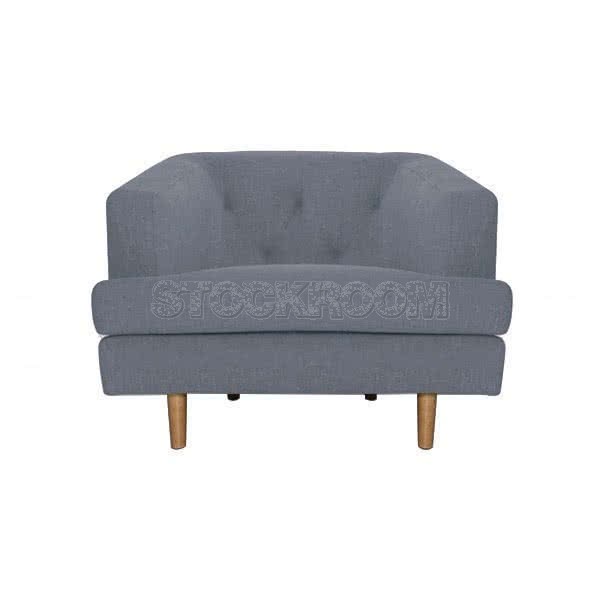 Stockroom Albert Fabric Lounge Chair and Single Seater Sofa