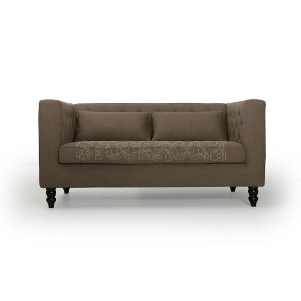 Emerson Fabric/ Leather Sofa 2 Seater