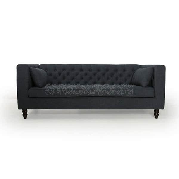 Stockroom Vincent Fabric 3 Seater Sofa - More Colors