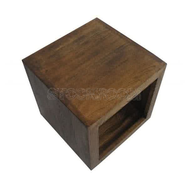 Arnolfo Solid Wood Side Table