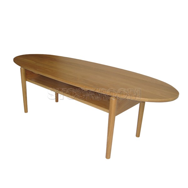 Gwen Solid Wood Coffee Table