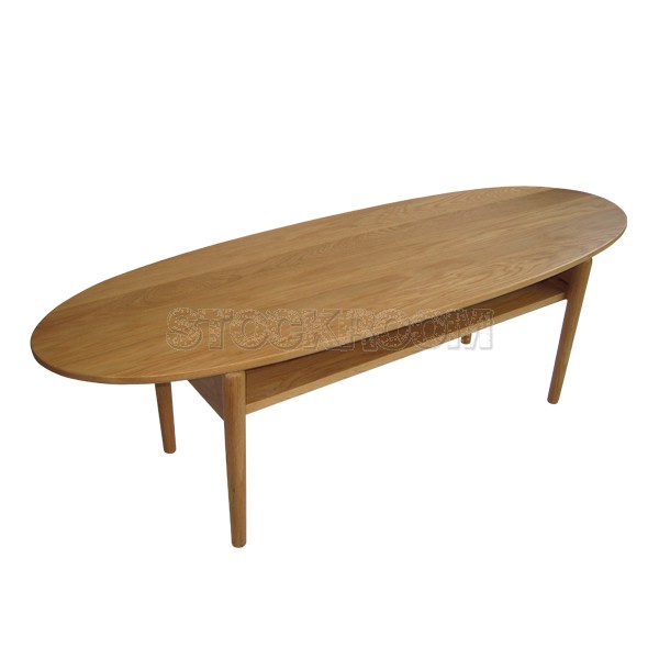 Gwen Solid Wood Coffee Table