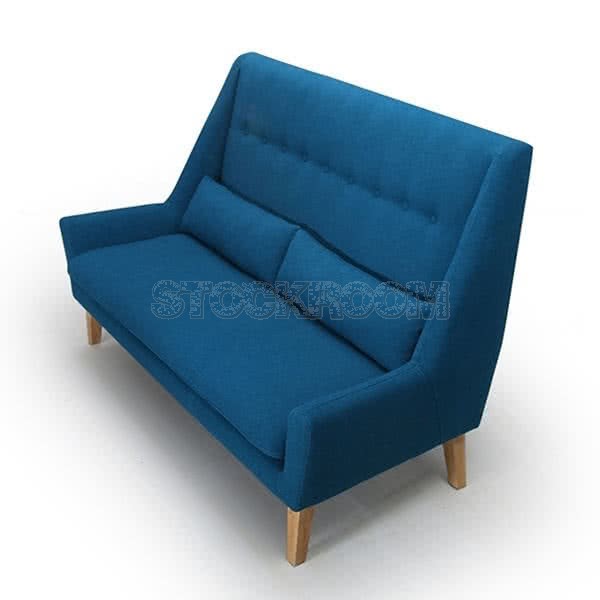 Stockroom Sheffield Highback Contemporary Fabric Sofa