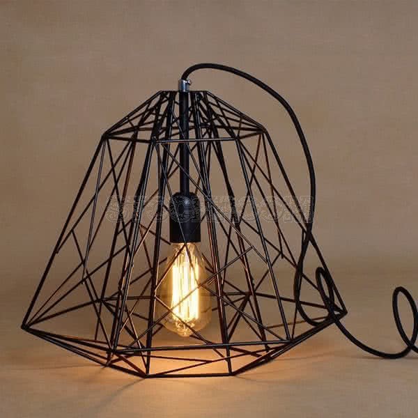 Robert Industrial Wire Pendant Lamp