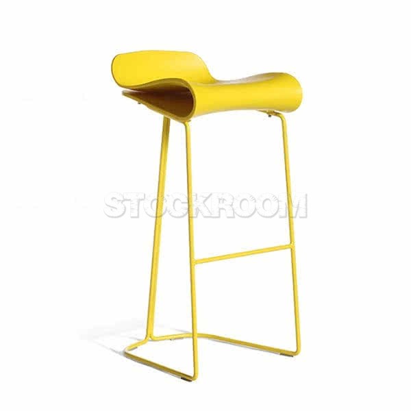 Harry & Camila BCN Style Plastic Bar Stool