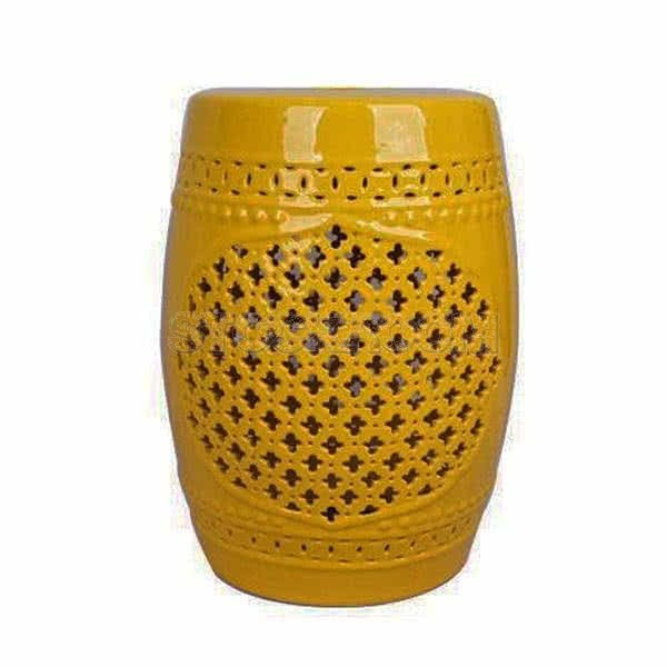 GRAND DRUM / STOOL - Floral Pattern Craving 