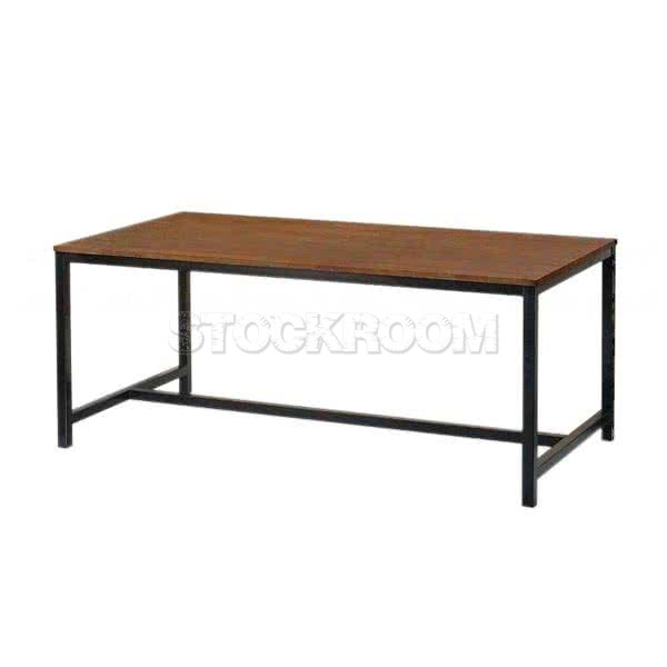 Juturna Industrial Style Dining Table 