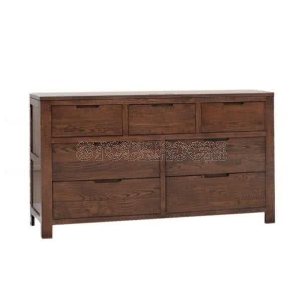 Stevenson Walnut Dresser and Storage Cabinet