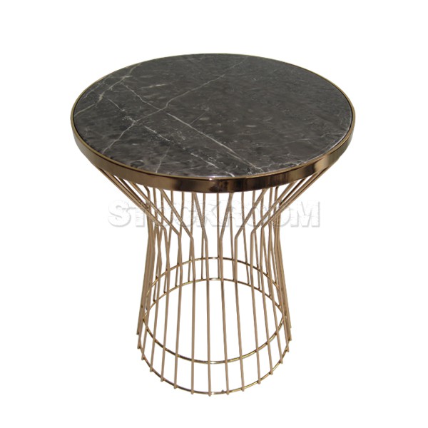 Gramercy Round Metal Side and Accent Table