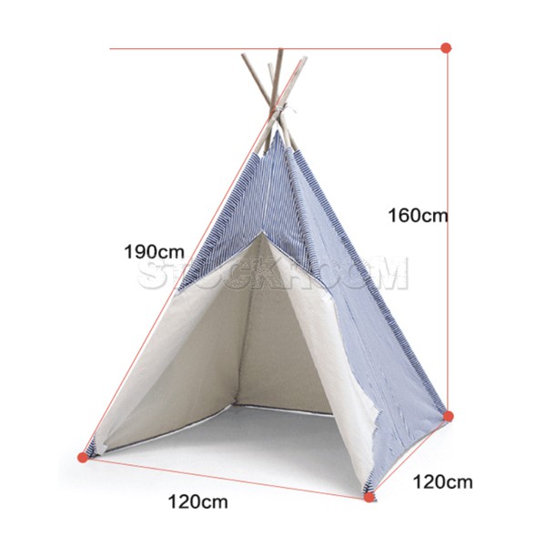 Ventura Kids Teepee Play Tent