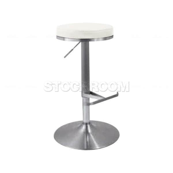 Mirella Style Leather Bar Stool 