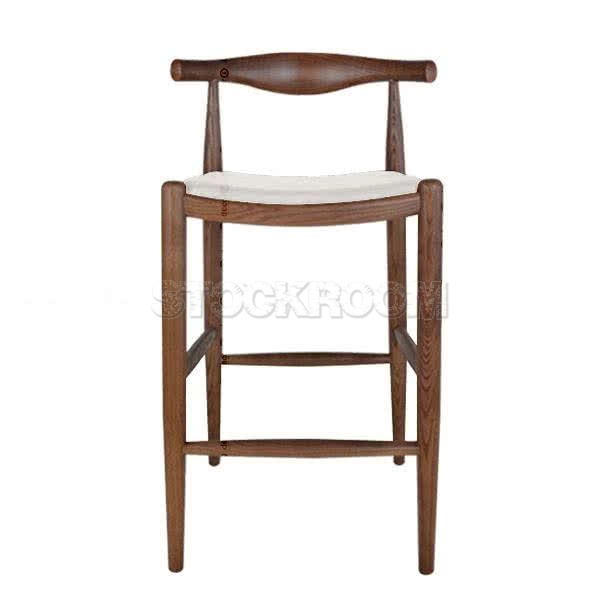 Hans J. Wegner Style ELBOW STOOL