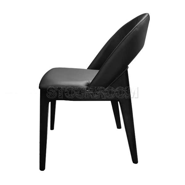 Nastia High Back Leather Dining Chair