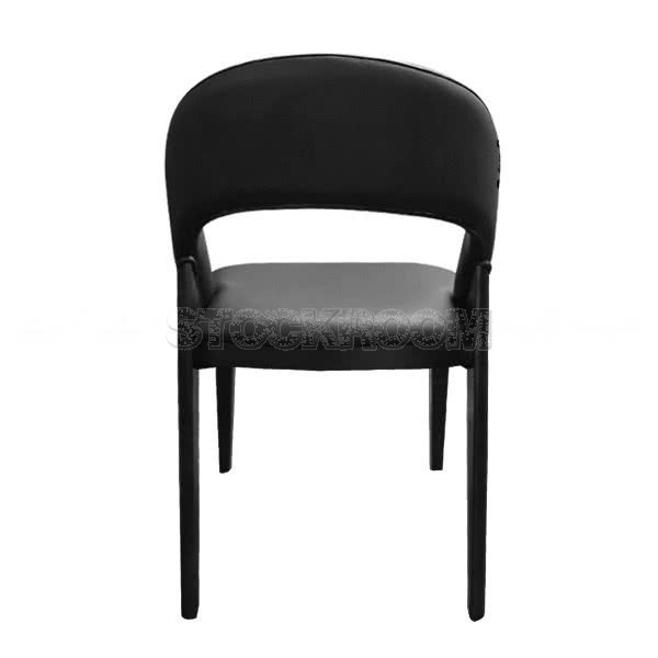 Nastia High Back Leather Dining Chair