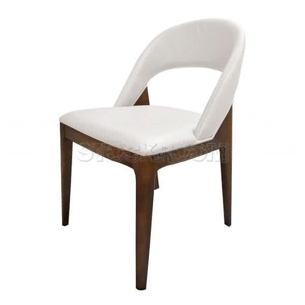 Nastia High Back Leather Dining Chair