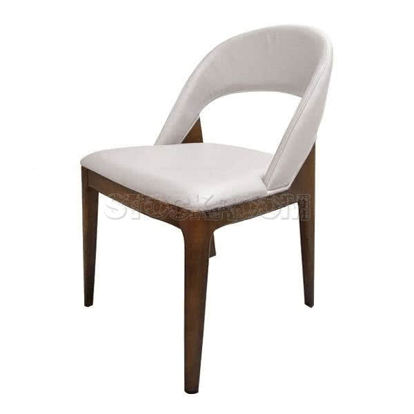 Nastia High Back Leather Dining Chair