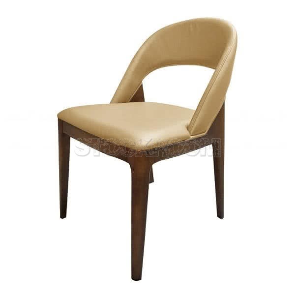 Nastia High Back Leather Dining Chair