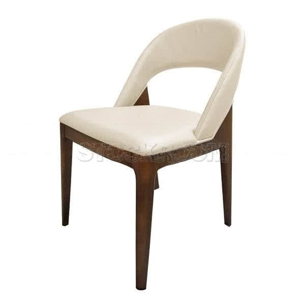 Nastia High Back Leather Dining Chair