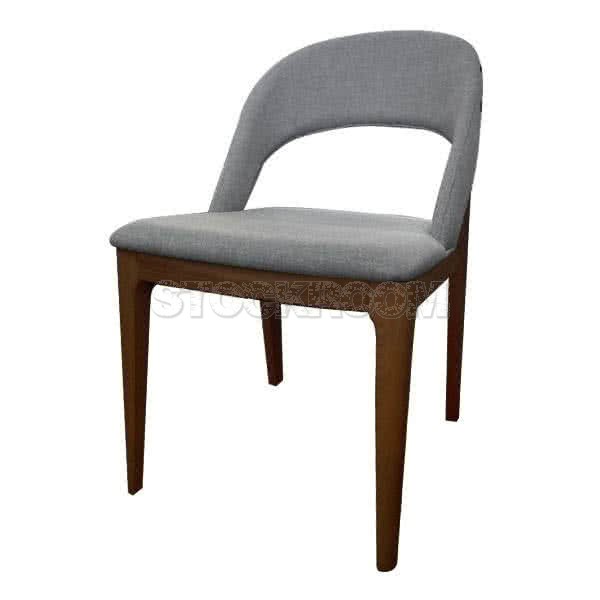 Nastia High Back Fabric Dining Chair