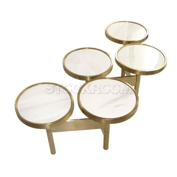 Stockroom Verna Round Zig Zag Coffee Table