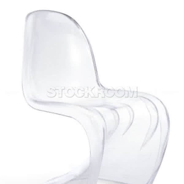 Verner Panton Style Chair - Transparent