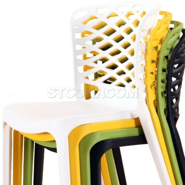 Stefano Stackable Outdoor Patio Chair