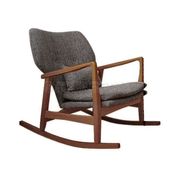 Solomon Solid Wood Rocking Chair