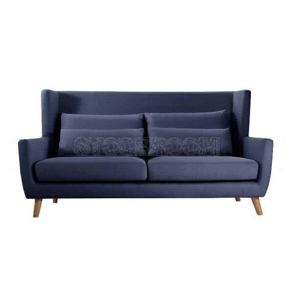 Hampton Contemporary Highback Sofa - 2 & 3 Seater