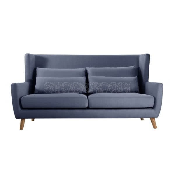 Hampton Contemporary Highback Sofa - 2 & 3 Seater