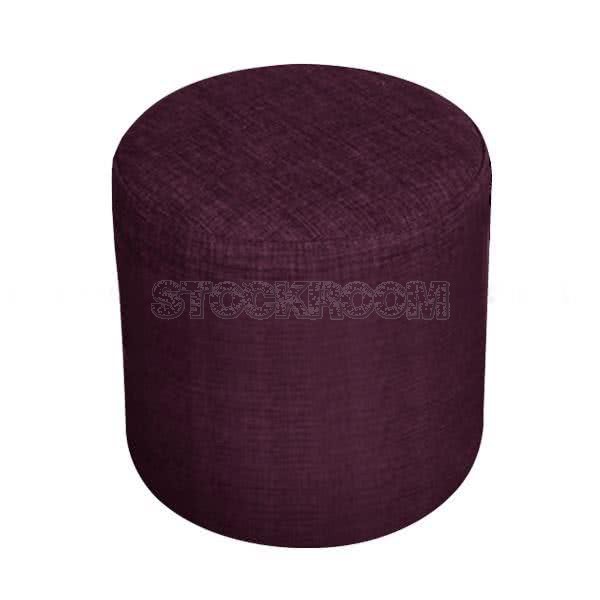 Stockroom Mini Cake Ottoman - Single Color - Round - More Colors