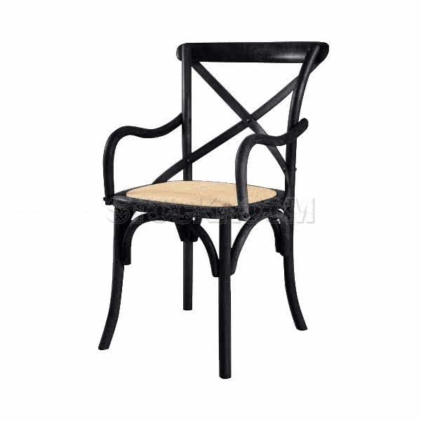 Bois Solid Wood Armchair