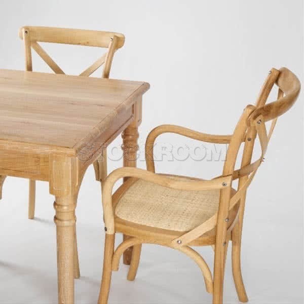 Bois Solid Wood Armchair