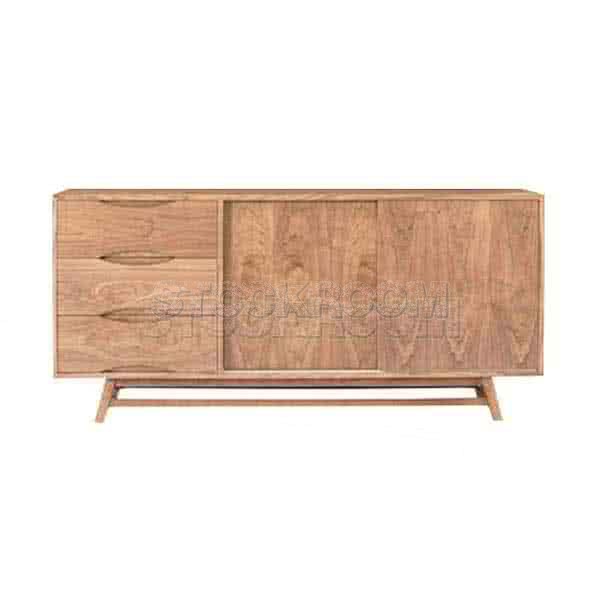 Roman Sideboard Buffet Console / Sideboard - Oak Color