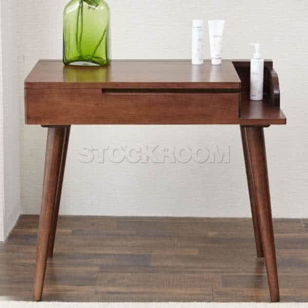 Earl Solid Oak Wood Desk / Dressing Table