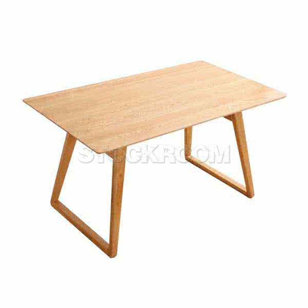 Clinton Solid Oak Wood Dining Table